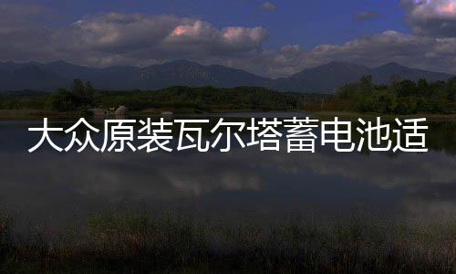 大眾原裝瓦爾塔蓄電池適配POLO寶來捷達(dá)速騰新桑塔納1.6L汽車電瓶