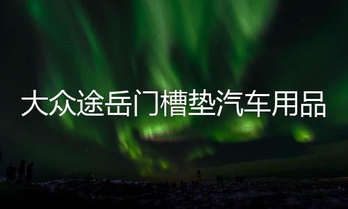 大眾途岳門(mén)槽墊汽車用品車內(nèi)裝飾改裝內(nèi)飾配件2021款21防滑水杯墊