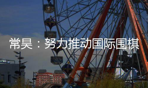常昊：努力推動(dòng)國(guó)際圍棋聯(lián)盟規(guī)則的制定和實(shí)施