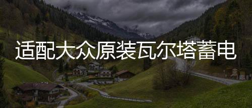 適配大眾原裝瓦爾塔蓄電池POLO寶來捷達(dá)朗逸新桑塔納途安汽車電瓶
