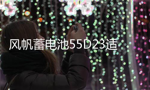 風(fēng)帆蓄電池55D23適配悅動IX35卡羅拉比亞迪汽車電瓶