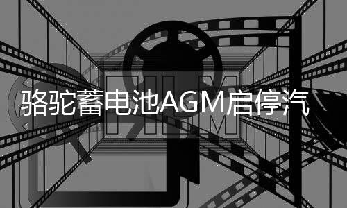 駱駝蓄電池AGM啟停汽車電瓶60ah適用于長(zhǎng)安傳祺GS4奔馳原裝專用