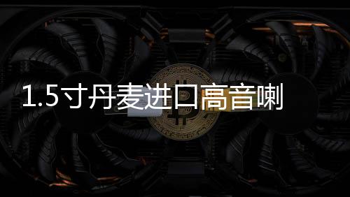 1.5寸丹麥進(jìn)口高音喇叭二手拆車音響升級(jí)加裝車載高音頭發(fā)燒級(jí)