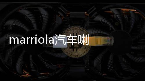 marriola汽車?yán)溶囕d同軸喇叭高音頭中低音汽車音響啦叭套裝改裝